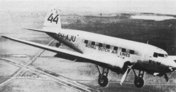 PH-AJU, the KLM DC-2