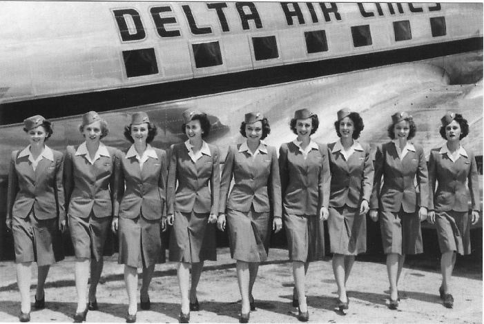 DAL stewardesses in Atlanta