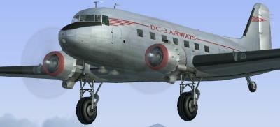 FS2004 Company DC-3 ... bare metal version