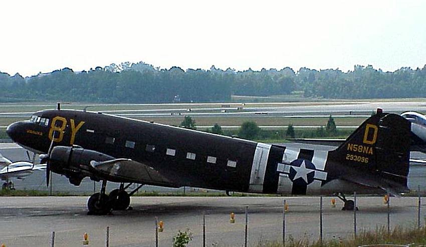 One of the DC-3s that Kenny Stone flies