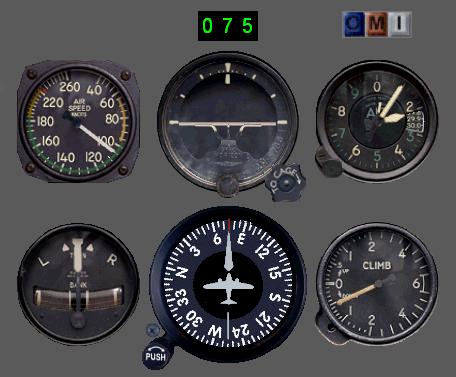 FS2004 gauges at initial approach